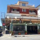 Allestimento ponteggio per ristrutturazione balcone e realizzazione ringhiera esterna terrazza